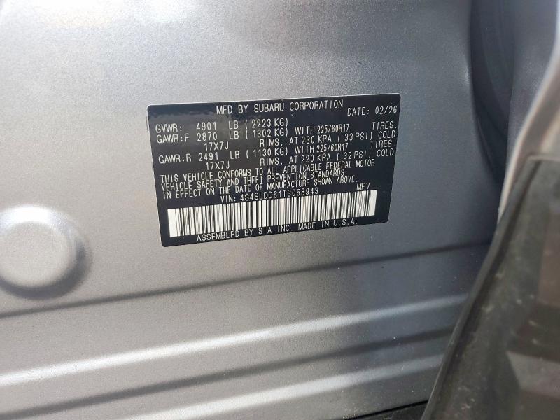55198456 :رقم المزاد ، 4S4SLDD61T3068943 vin ، 2026 Subaru Forester مزاد بيع