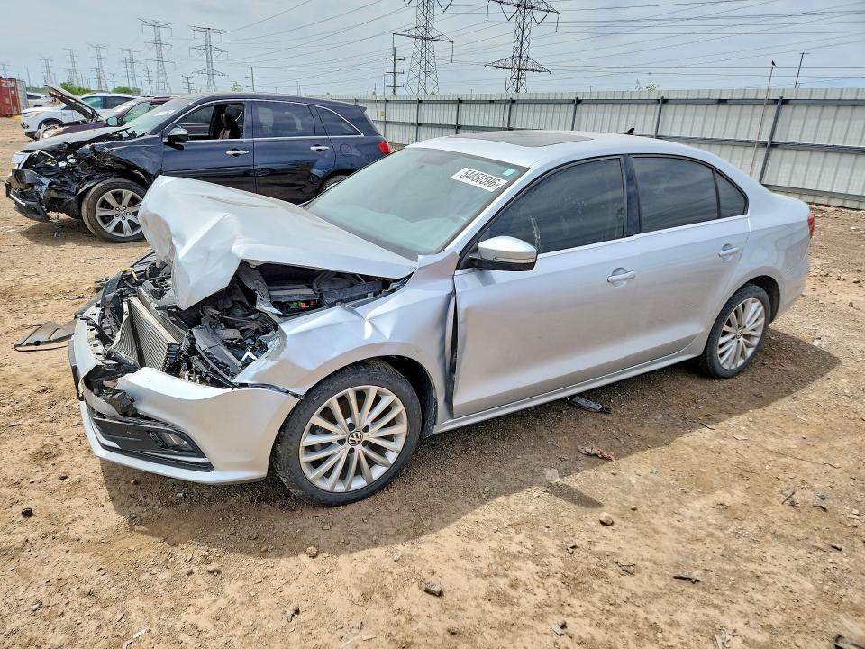 54456596 :رقم المزاد ، 3VWD17AJ3FM214739 vin ، 2015 Volkswagen Jetta مزاد بيع