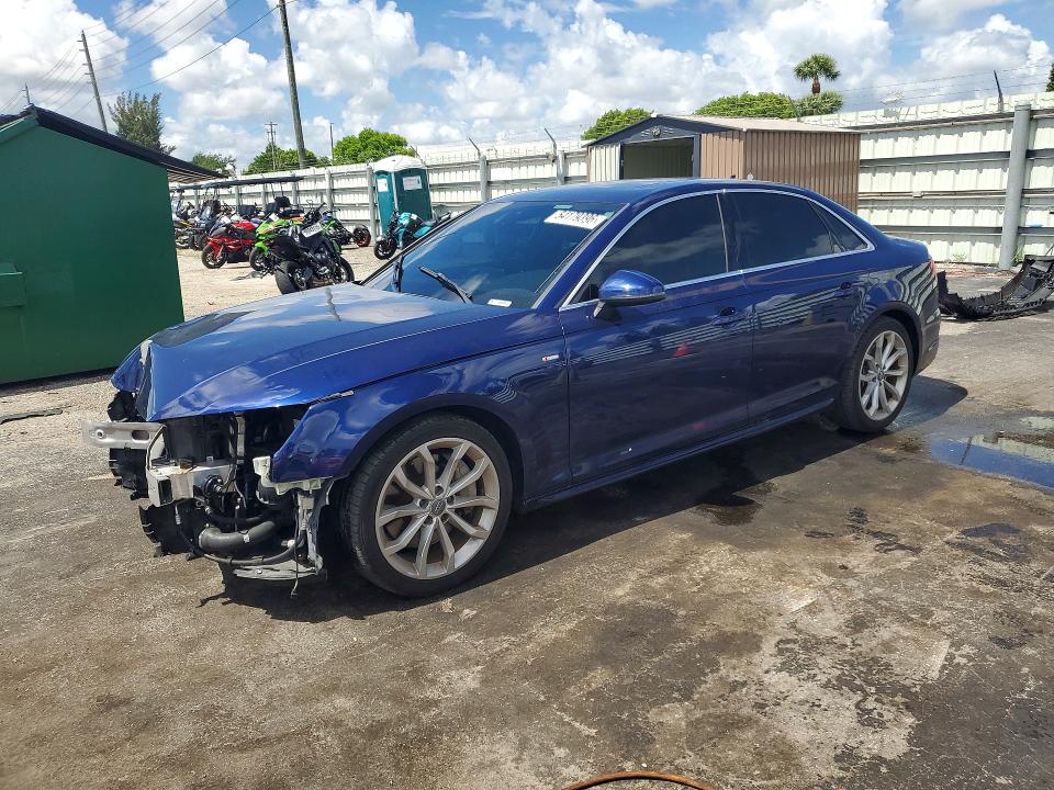 54179396 :رقم المزاد ، WAUENAF42KA114101 vin ، 2019 Audi A4 مزاد بيع