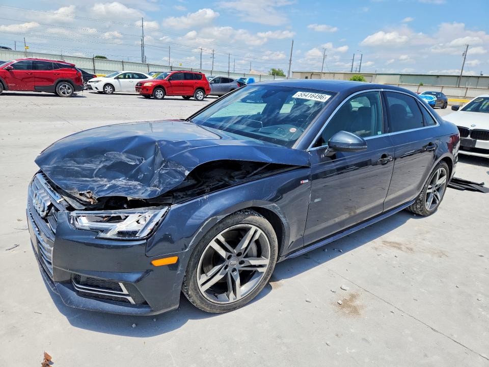 Продажа на аукционе авто 2017 Audi A4, vin: WAUFNAF47HN063054, номер лота: 55416496