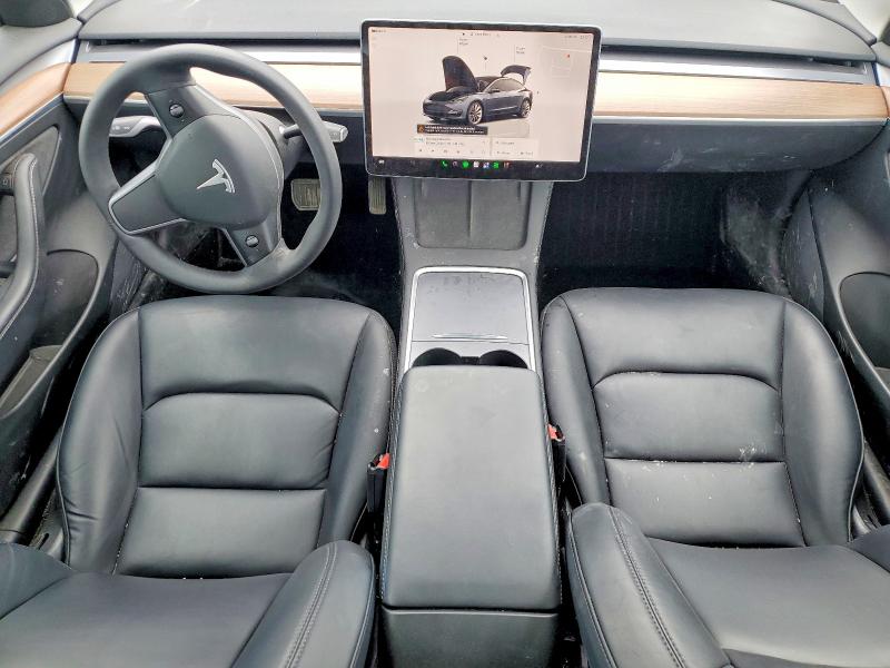 2022 Tesla Model 3 მანქანა იყიდება აუქციონზე, vin: 5YJ3E1EB5NF349016, აუქციონის ნომერი: 55387086