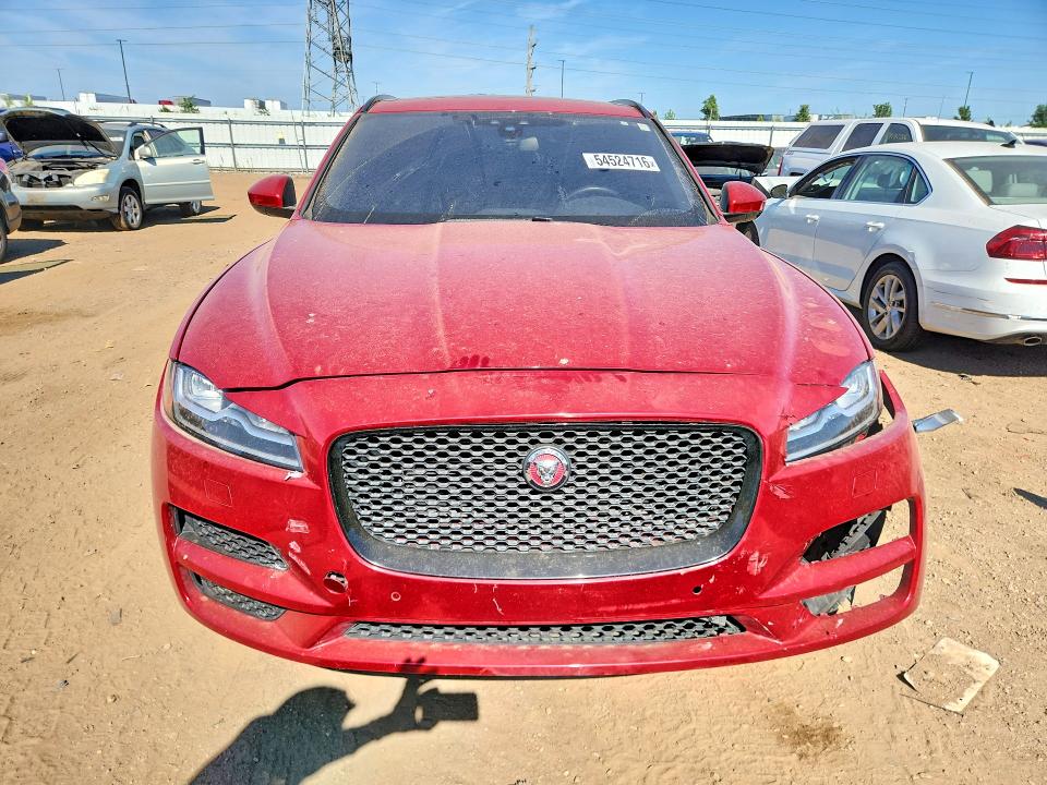 Продаж на аукціоні авто 2018 Jaguar F-pace, vin: SADCK2FX5JA282983, номер лоту: 54524716
