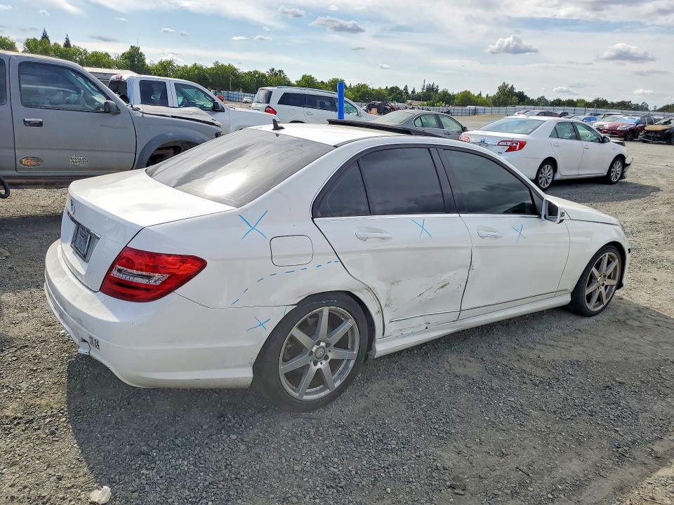 Aukcja sprzedaży 2014 Mercedes-benz C, vin: WDDGF4HB9EG255163, numer aukcji: 55404956