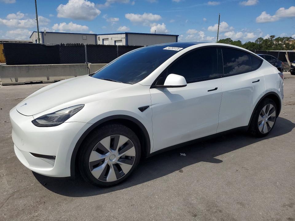 54255126 :رقم المزاد ، 7SAYGAEE8PF669737 vin ، 2023 Tesla Model Y مزاد بيع