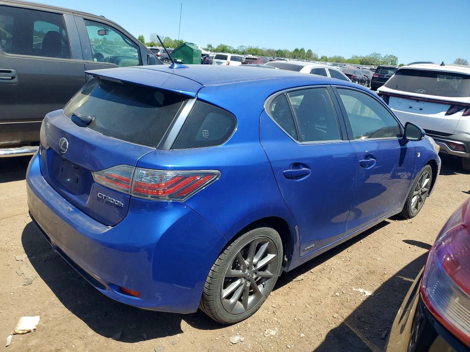 Продаж на аукціоні авто 2012 Lexus Ct, vin: JTHKD5BH4C2047908, номер лоту: 49666826