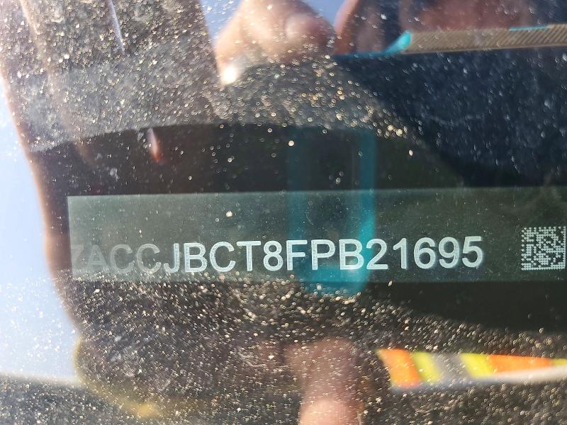 53598256 :رقم المزاد ، ZACCJBCT8FPB21695 vin ، 2015 Jeep Renegade مزاد بيع
