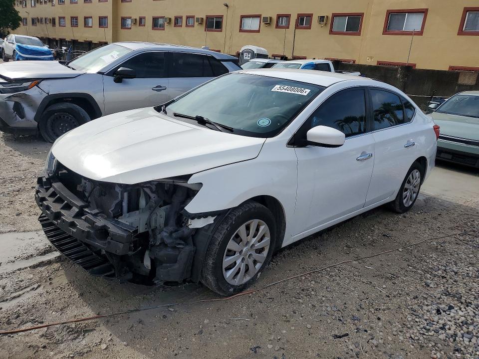 2016 Nissan Sentra მანქანა იყიდება აუქციონზე, vin: 3N1AB7AP9GY306412, აუქციონის ნომერი: 55408006
