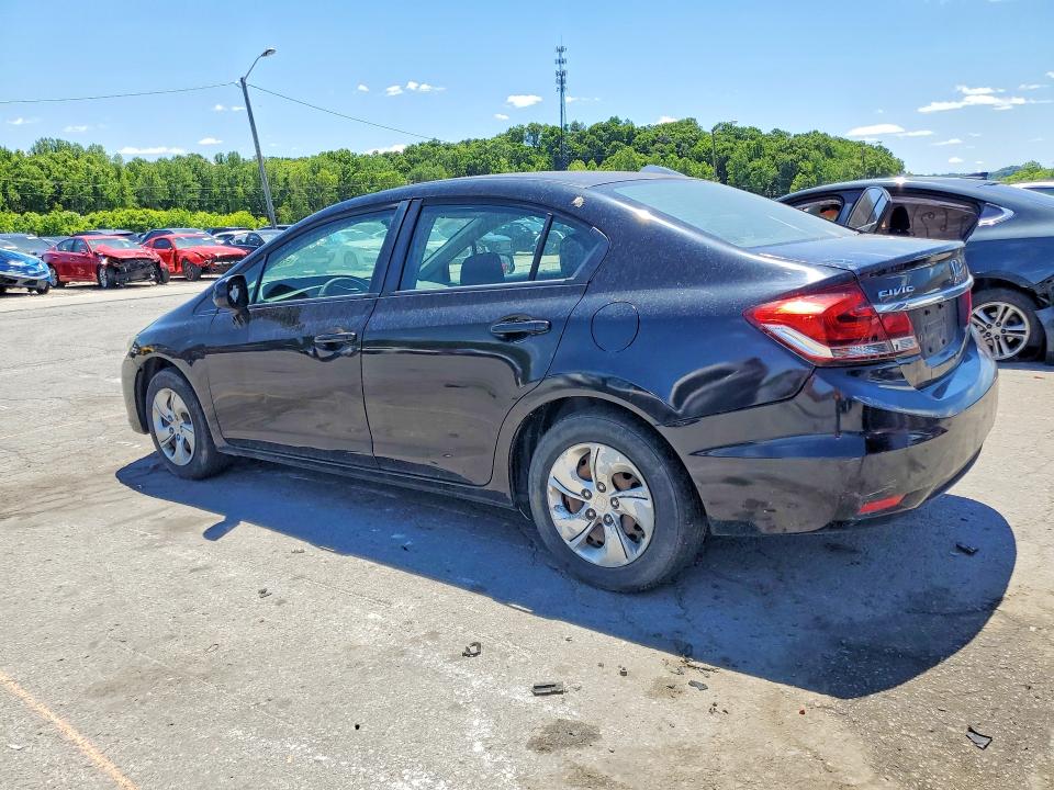 2013 Honda Civic მანქანა იყიდება აუქციონზე, vin: 2HGFB2F58DH591703, აუქციონის ნომერი: 53838926
