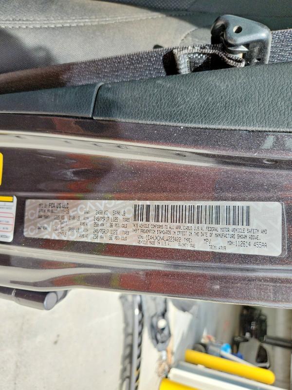 2020 Jeep Wrangler Unlimited მანქანა იყიდება აუქციონზე, vin: 1C4HJXDN4LW223402, აუქციონის ნომერი: 54298546