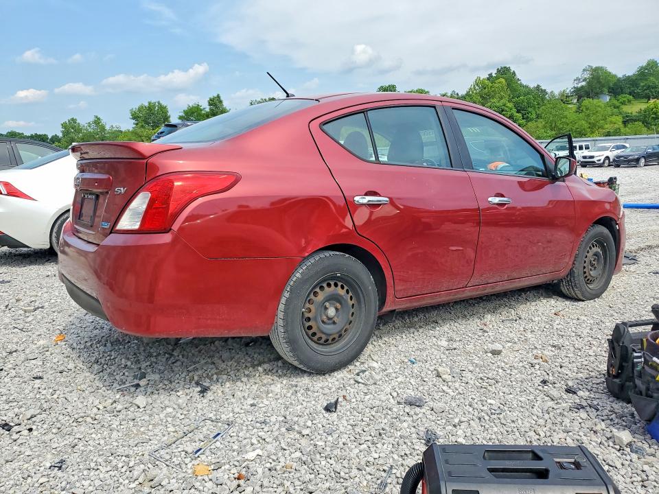 55050136 :رقم المزاد ، 3N1CN7AP1GL808411 vin ، 2016 Nissan Versa مزاد بيع