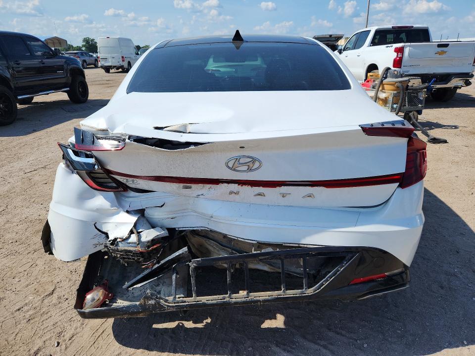 2022 Hyundai Sonata მანქანა იყიდება აუქციონზე, vin: KMHL14JAXNA225502, აუქციონის ნომერი: 54290326