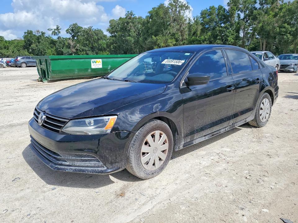 55091506 :رقم المزاد ، 3VW2K7AJ5FM349211 vin ، 2015 Volkswagen Jetta مزاد بيع