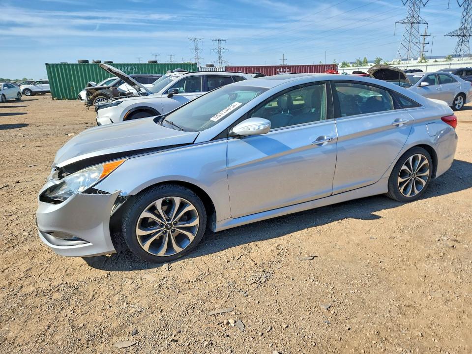 2014 Hyundai Sonata მანქანა იყიდება აუქციონზე, vin: 5NPEC4AC7EH915757, აუქციონის ნომერი: 55314636