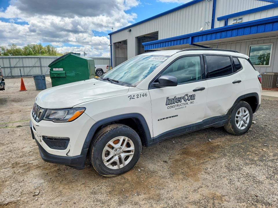 Продажа на аукционе авто 2018 Jeep Compass, vin: 3C4NJDAB3JT178662, номер лота: 53402026