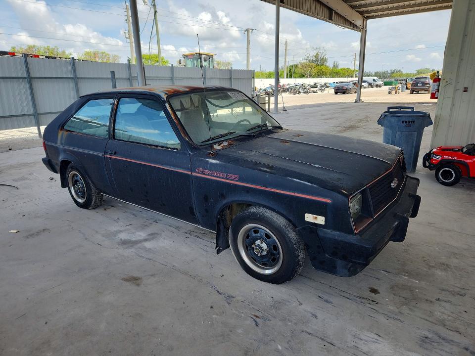 1983 Chevrolet Chevette მანქანა იყიდება აუქციონზე, vin: 1G1AB08D9DY197742, აუქციონის ნომერი: 52617516