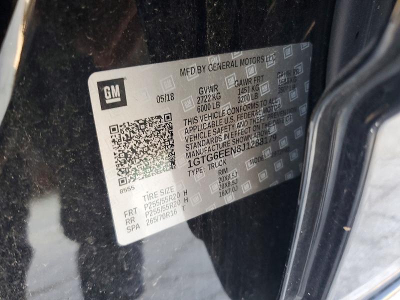 53885076 :رقم المزاد ، 1GTG6EEN8J1288179 vin ، 2018 Gmc Canyon مزاد بيع