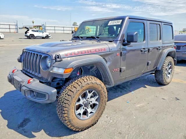 Продажа на аукционе авто 2021 Jeep Wrangler Unlimited, vin: 1C4HJXFN5MW796601, номер лота: 51834366