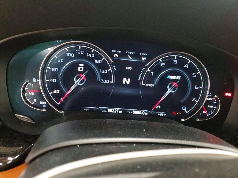 52082746 :رقم المزاد ، WBSJF0C57KB285807 vin ، 2019 Bmw M5 مزاد بيع