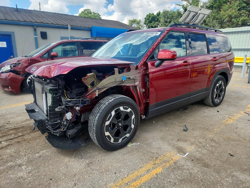 2024 Hyundai Santa Fe მანქანა იყიდება აუქციონზე, vin: 5NMP24GL4RH037999, აუქციონის ნომერი: 55039076