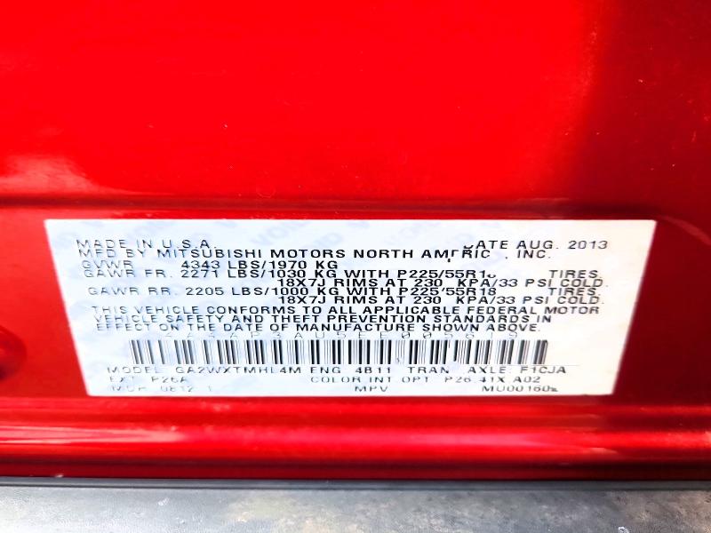 Продаж на аукціоні авто 2014 Mitsubishi Outlander Sport, vin: 4A4AP3AU5EE005619, номер лоту: 54124436