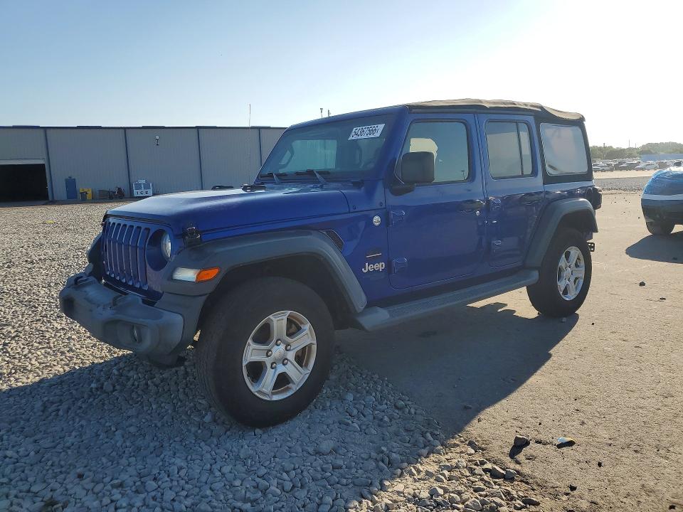54367566 :رقم المزاد ، 1C4HJXDN1JW200091 vin ، 2018 Jeep Wrangler Unlimited مزاد بيع