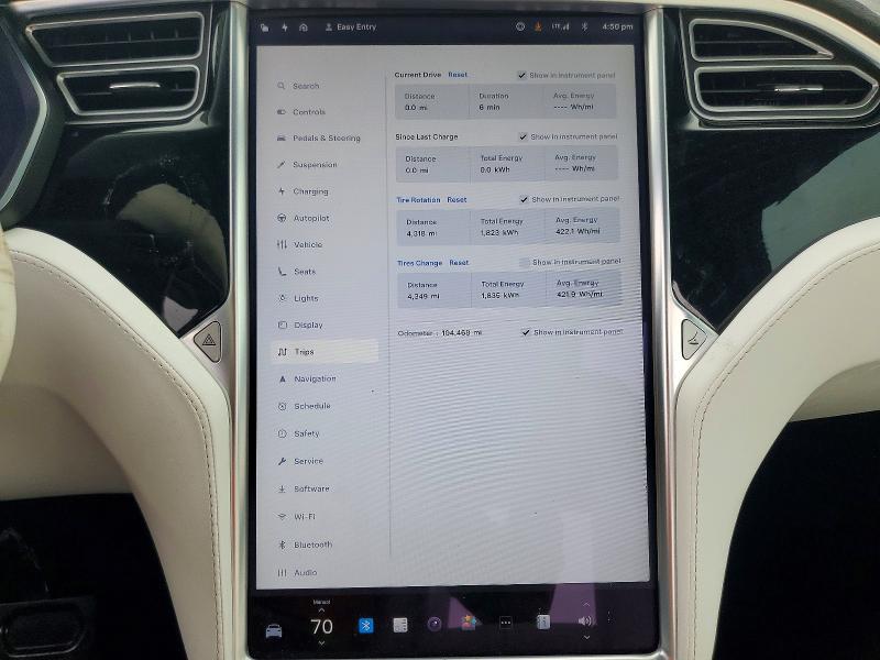 2017 Tesla Model X მანქანა იყიდება აუქციონზე, vin: 5YJXCBE23HF042560, აუქციონის ნომერი: 52731146