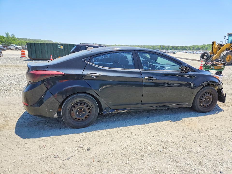 2016 Hyundai Elantra მანქანა იყიდება აუქციონზე, vin: KMHDH4AE5GU636813, აუქციონის ნომერი: 53631406