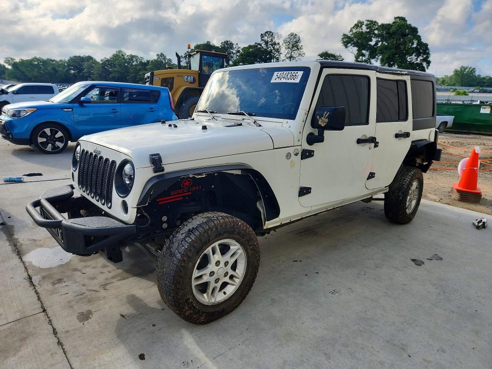54048366 :رقم المزاد ، 1J4BA3H17AL104841 vin ، 2010 Jeep Wrangler Unlimited مزاد بيع