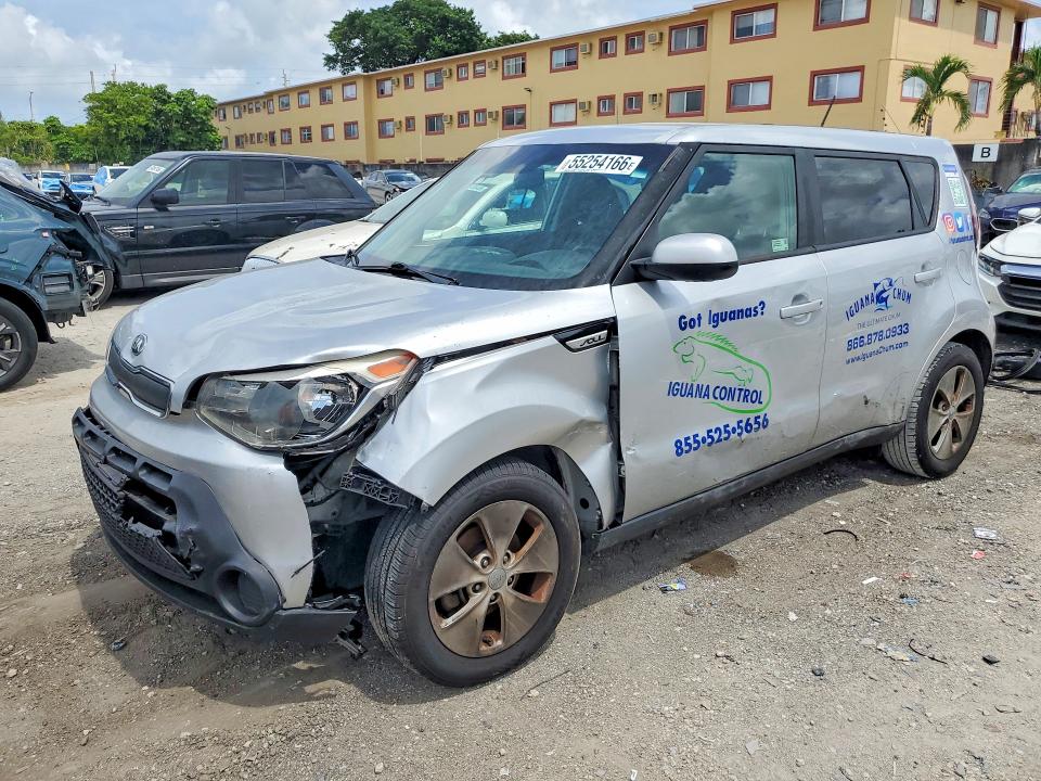 55254166 :رقم المزاد ، KNDJN2A26G7863159 vin ، 2016 Kia Soul مزاد بيع