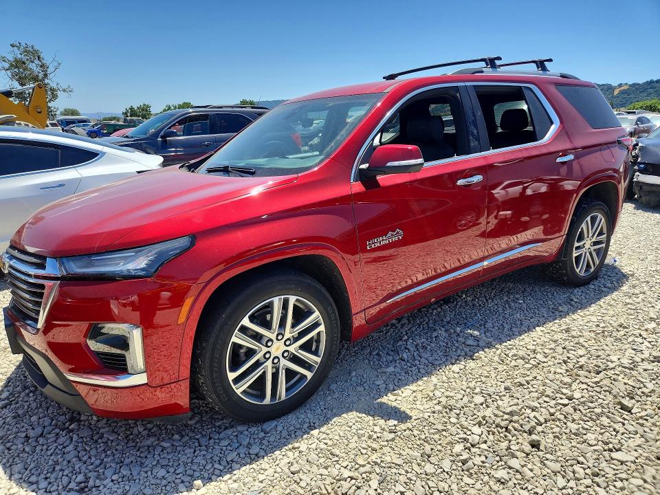2022 Chevrolet Traverse მანქანა იყიდება აუქციონზე, vin: 1GNEVNKW6NJ160141, აუქციონის ნომერი: 54165046