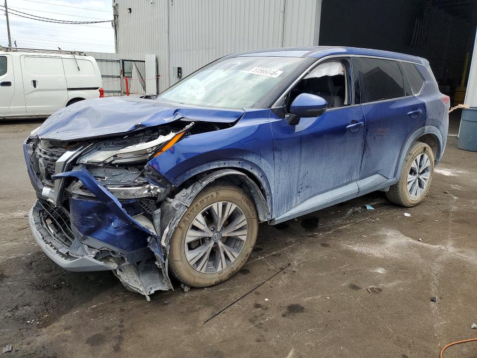 51566046 :رقم المزاد ، 5N1AT3BB1MC708348 vin ، 2021 Nissan Rogue مزاد بيع
