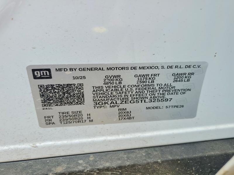 Aukcja sprzedaży 2026 Gmc Terrain, vin: 3GKALZEG5TL325597, numer aukcji: 55154346