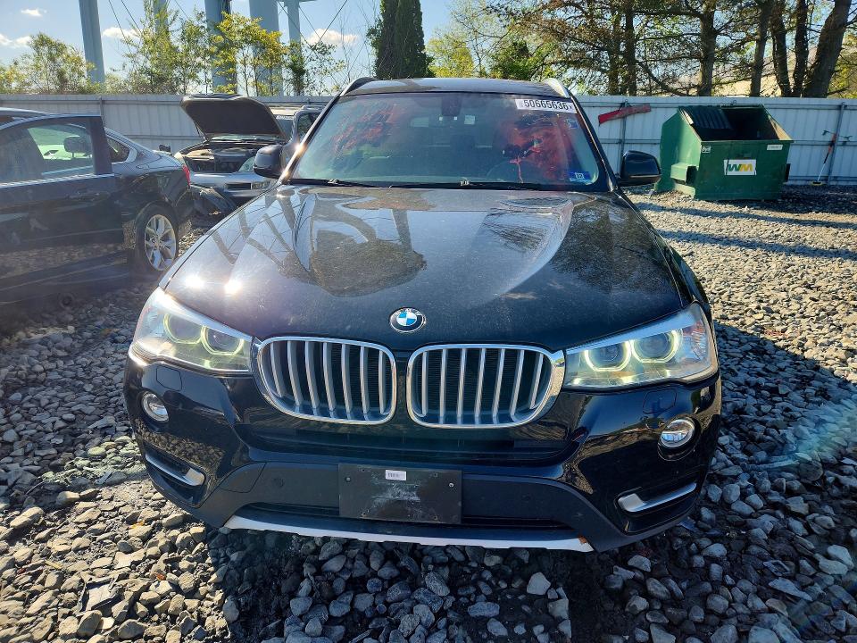 Auction sale of the 2017 Bmw X3, vin: 5UXWX9C51H0T13909, lot number: 50665636