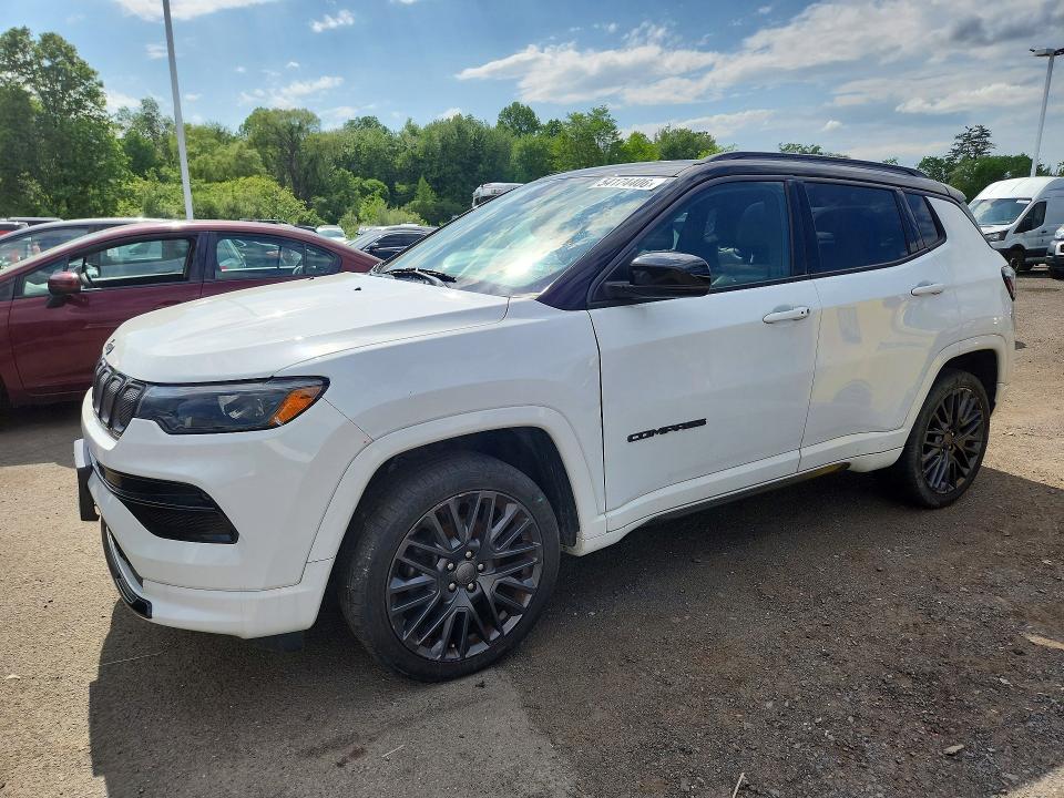 Auction sale of the 2022 Jeep Compass, vin: 3C4NJDCB0NT157044, lot number: 54174406