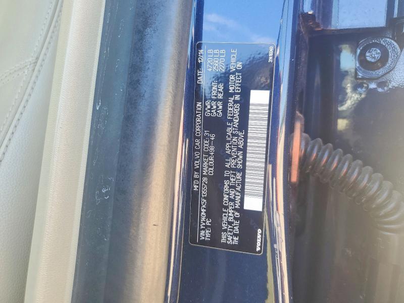 Продаж на аукціоні авто 2015 Volv S60, vin: YV140MFK5F1355728, номер лоту: 52241726