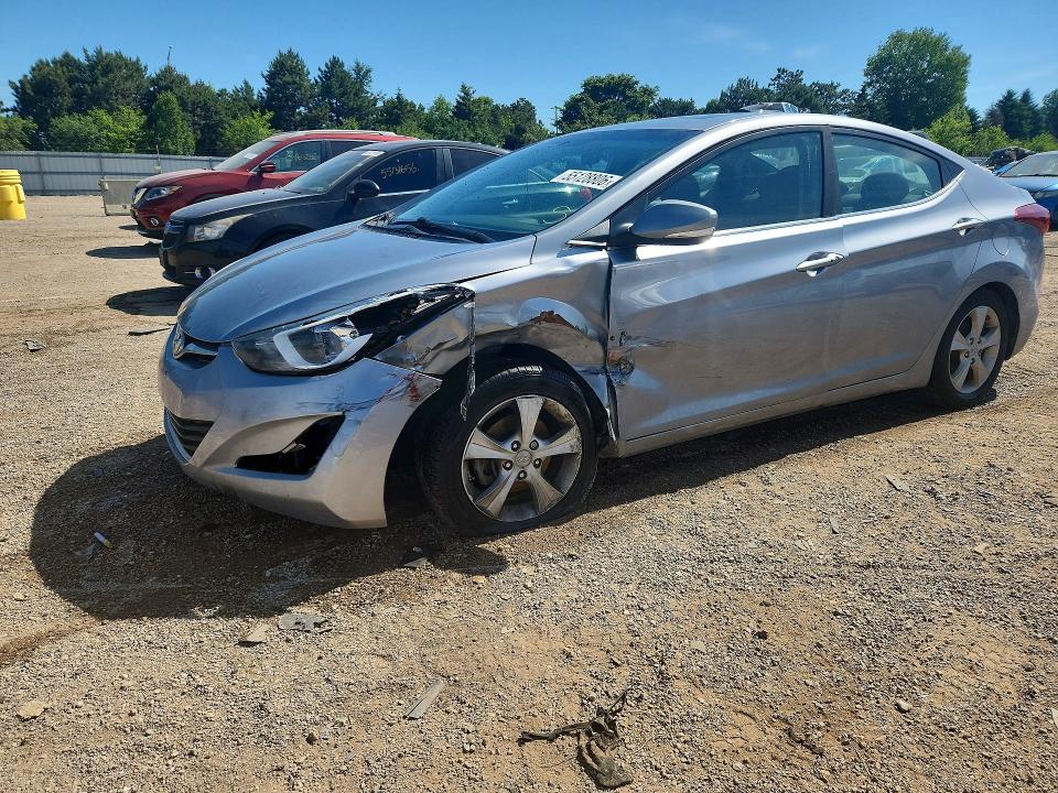 2016 Hyundai Elantra მანქანა იყიდება აუქციონზე, vin: 5NPDH4AE6GH747692, აუქციონის ნომერი: 55128806