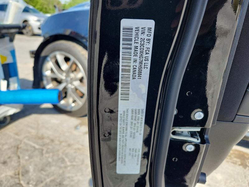 2021 Dodge Charger მანქანა იყიდება აუქციონზე, vin: 2C3CDXHG7MH508841, აუქციონის ნომერი: 52413356