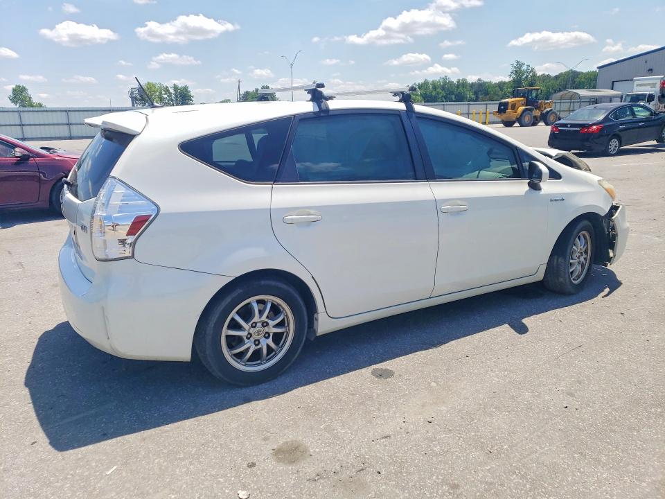 2012 Toyota Prius V მანქანა იყიდება აუქციონზე, vin: JTDZN3EU0C3028437, აუქციონის ნომერი: 52386906