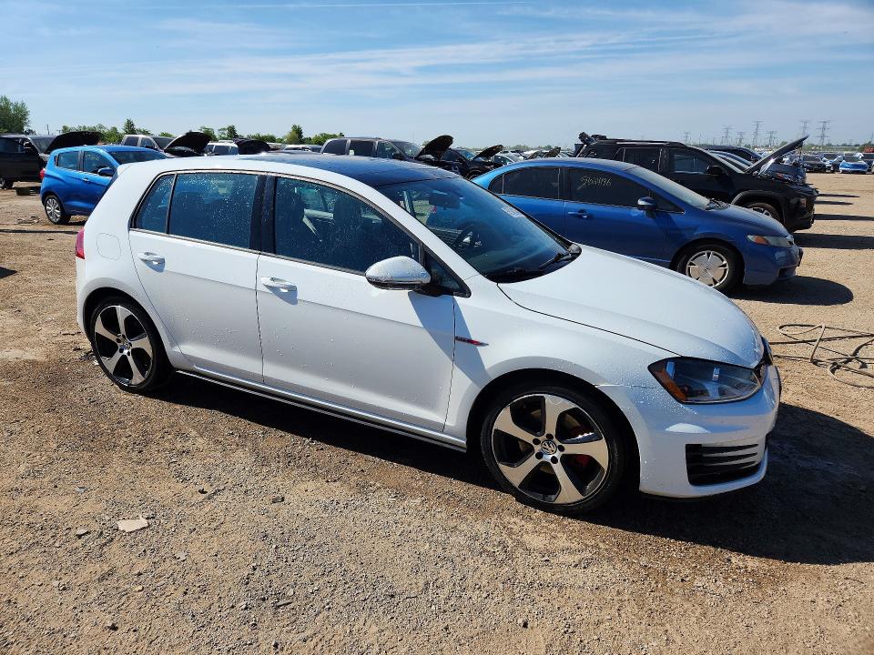 55142346 :رقم المزاد ، 3VW4T7AU1GM015856 vin ، 2016 Volkswagen Gti مزاد بيع