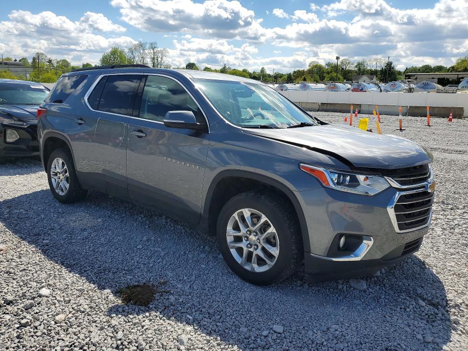 53266956 :رقم المزاد ، 1GNERGKW8MJ191390 vin ، 2021 Chevrolet Traverse مزاد بيع
