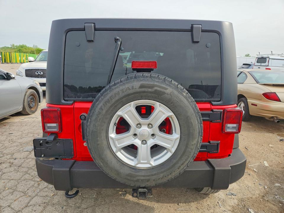 Продажа на аукционе авто 2016 Jeep Wrangler Unlimited, vin: 1C4BJWDG0GL242960, номер лота: 54785356
