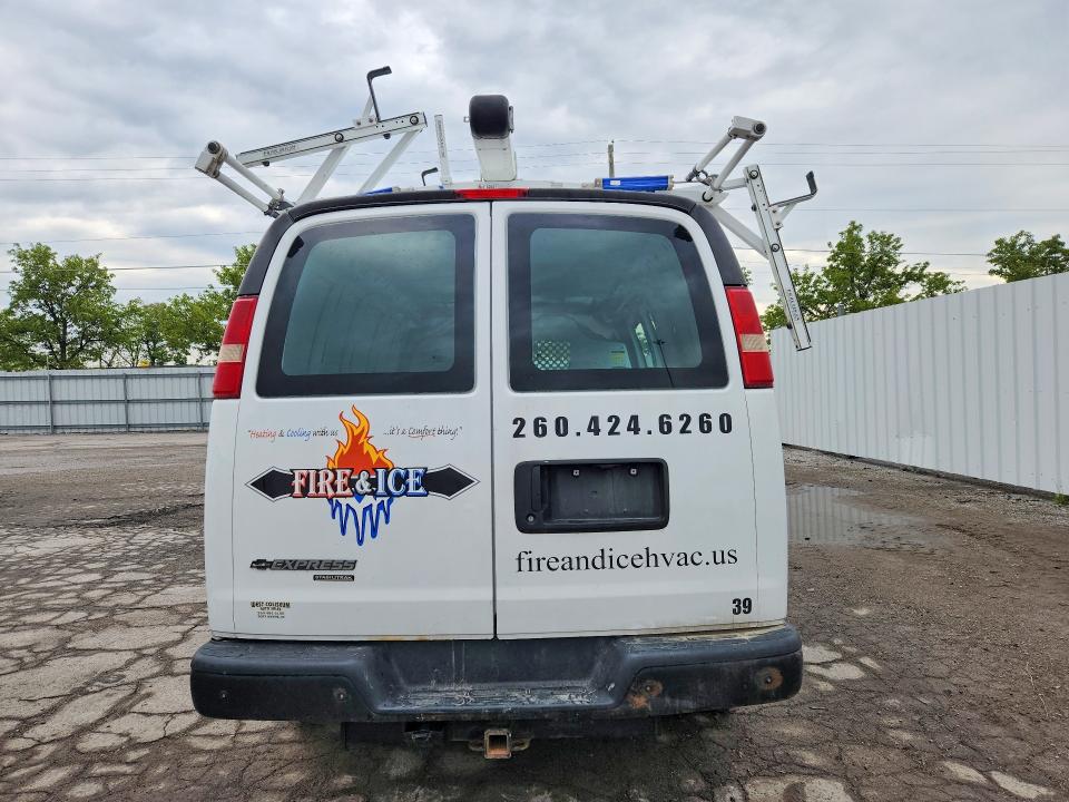 2014 Chevrolet Express G2500 მანქანა იყიდება აუქციონზე, vin: 1GCWGFCA1E1205860, აუქციონის ნომერი: 52561606