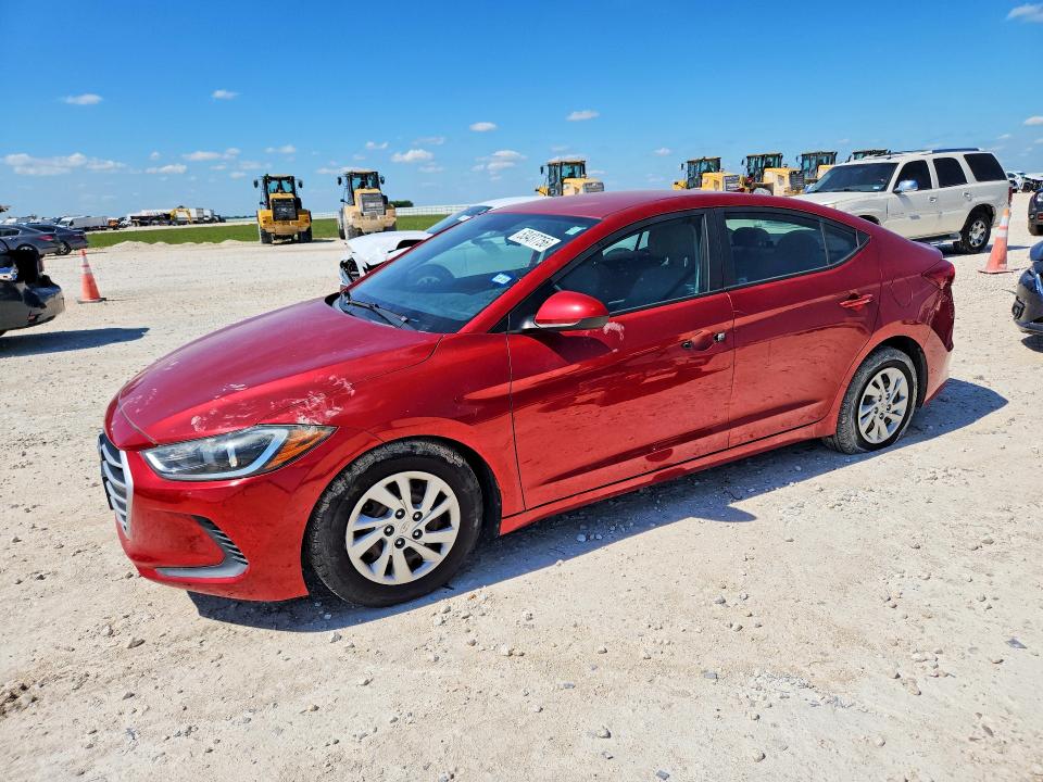 Продаж на аукціоні авто 2017 Hyundai Elantra, vin: 5NPD74LF9HH129499, номер лоту: 53437756