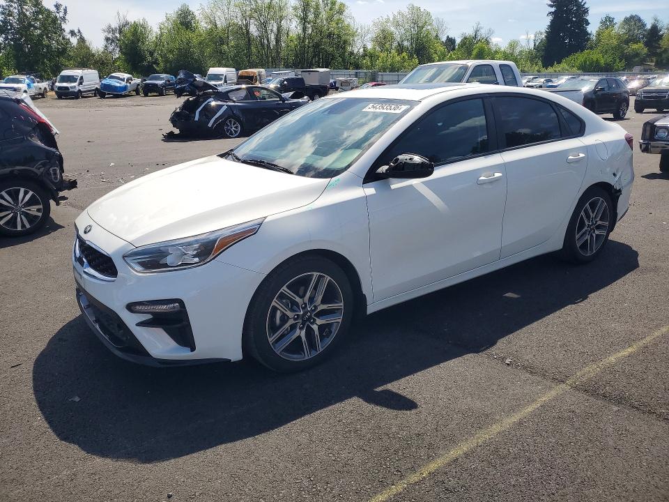 2019 Kia Forte მანქანა იყიდება აუქციონზე, vin: 3KPF34AD8KE076019, აუქციონის ნომერი: 54393536