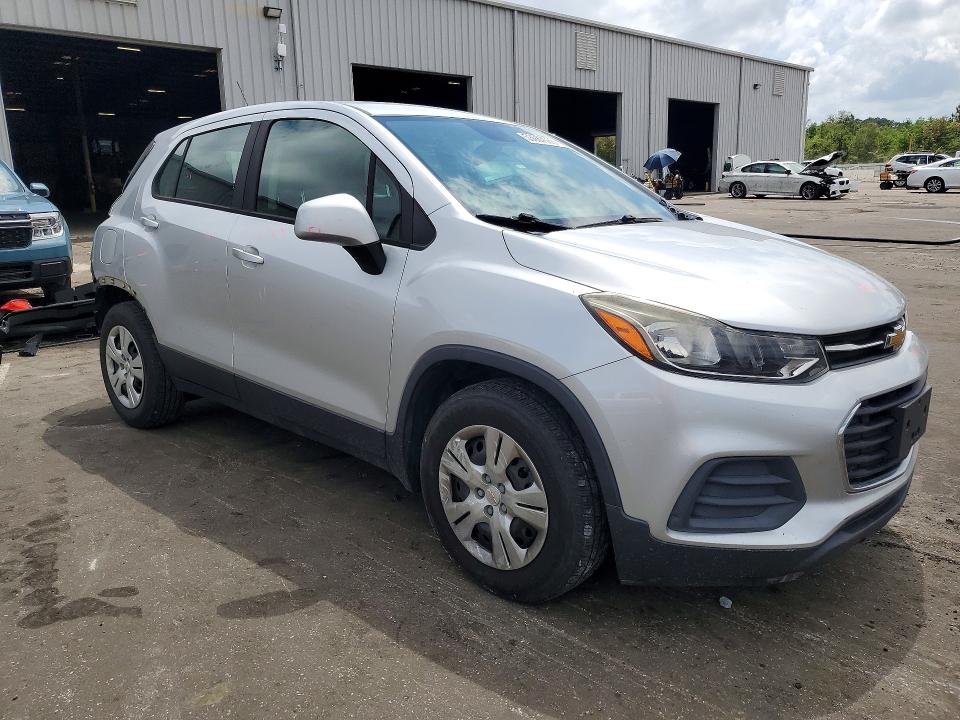 2018 Chevrolet Trax მანქანა იყიდება აუქციონზე, vin: KL7CJKSB7JB595422, აუქციონის ნომერი: 53987086