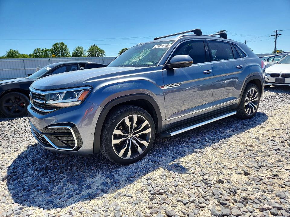 53199196 :رقم المزاد ، 1V2TE2CA6LC231470 vin ، 2020 Volkswagen Atlas Cross Sport مزاد بيع