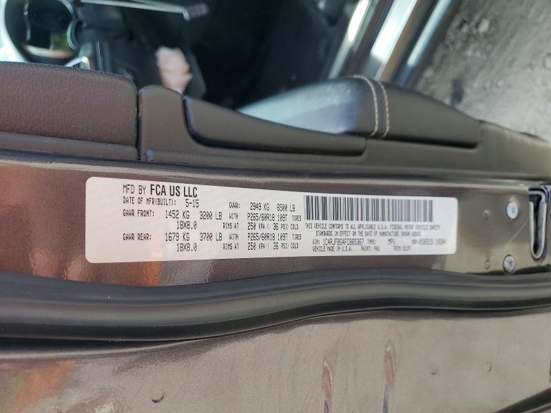 Продаж на аукціоні авто 2015 Jeep Grand Cherokee, vin: 1C4RJFBG4FC865367, номер лоту: 54822486