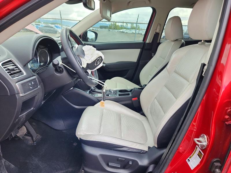 2016 Mazda Cx-5 მანქანა იყიდება აუქციონზე, vin: JM3KE4DY4G0850362, აუქციონის ნომერი: 52555136