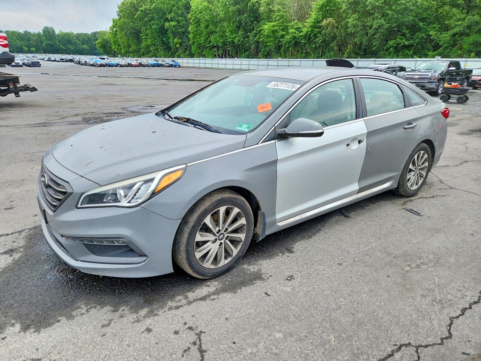 2016 Hyundai Sonata მანქანა იყიდება აუქციონზე, vin: 5NPE34AF4GH435401, აუქციონის ნომერი: 55271126