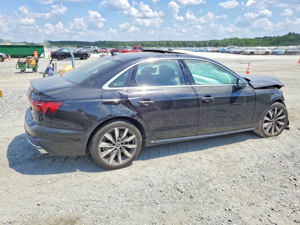 2022 Audi A4 მანქანა იყიდება აუქციონზე, vin: WAUBBAF41NA036457, აუქციონის ნომერი: 54239136